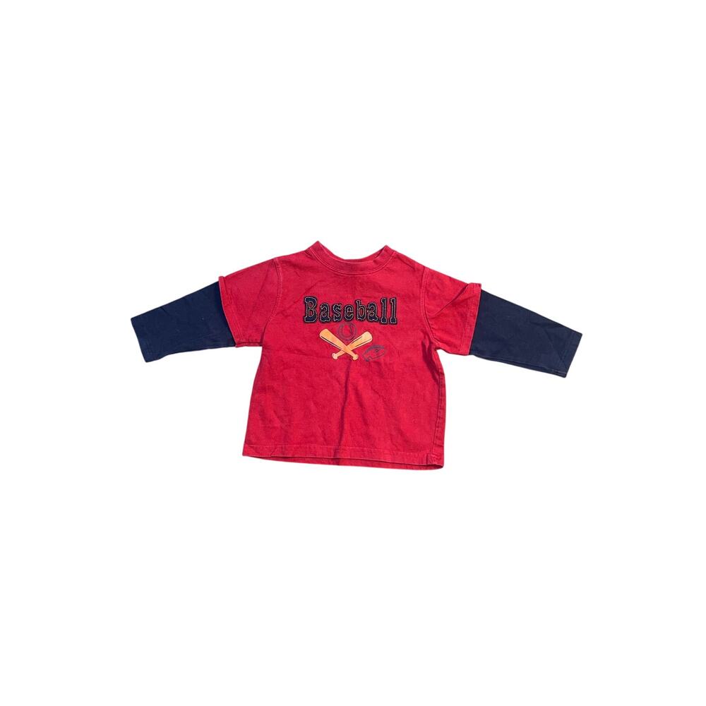 Vintage Little Legends Baseball Long Sleeve T Shirt 24 Months